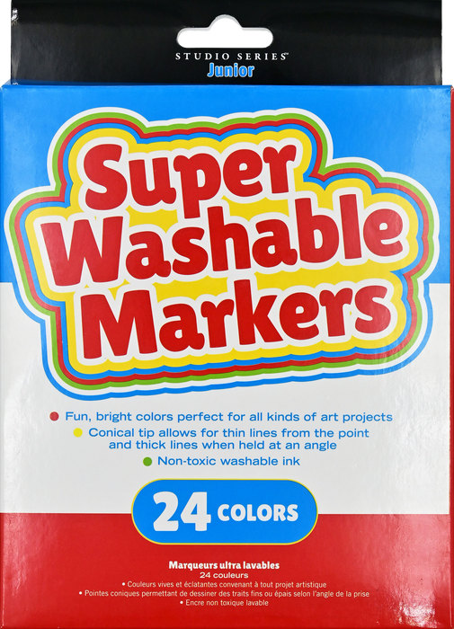 Super Washable Markers (set of 24)