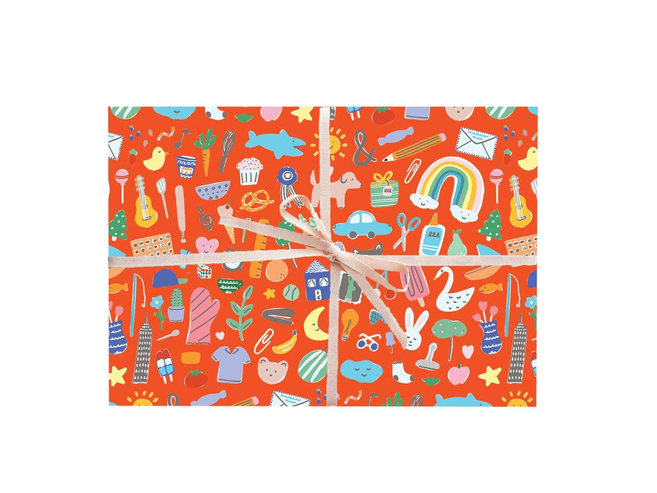 Good Vibes Gift Wrap - Rolls and Sheets
