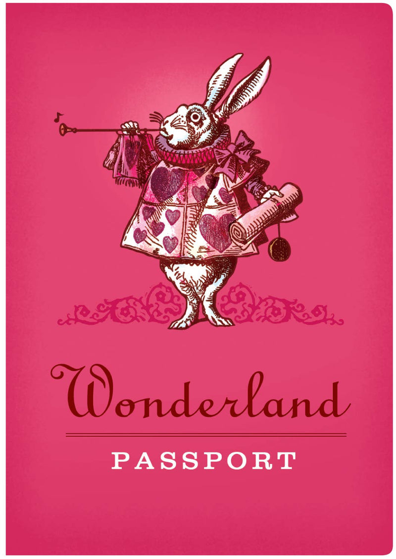 Wonderland Passport Notebook