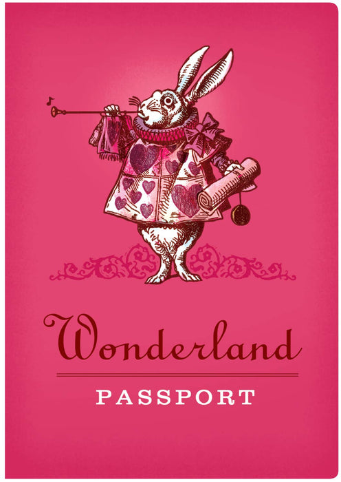 Wonderland Passport Notebook