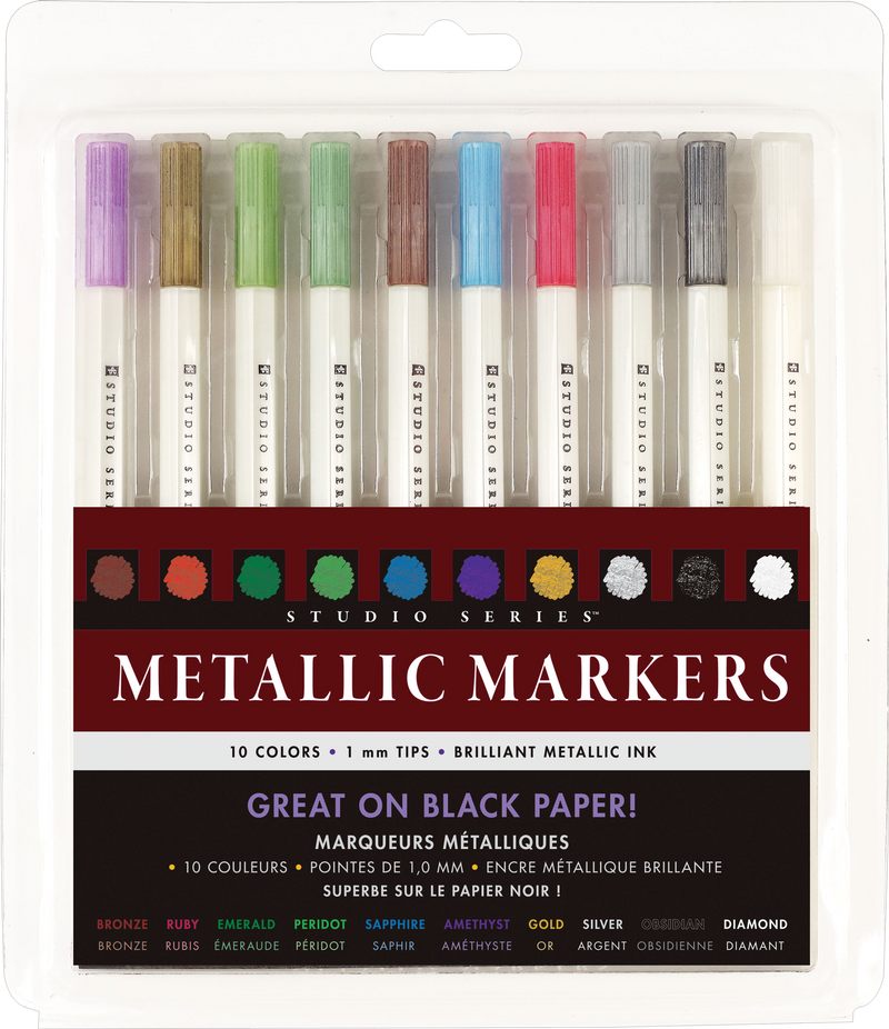 Studio Series Metallic Markers (set of 10)
