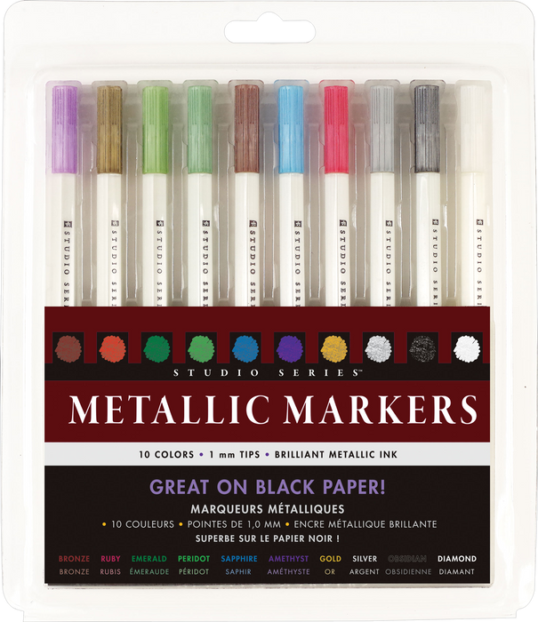 Studio Series Metallic Markers (set of 10)