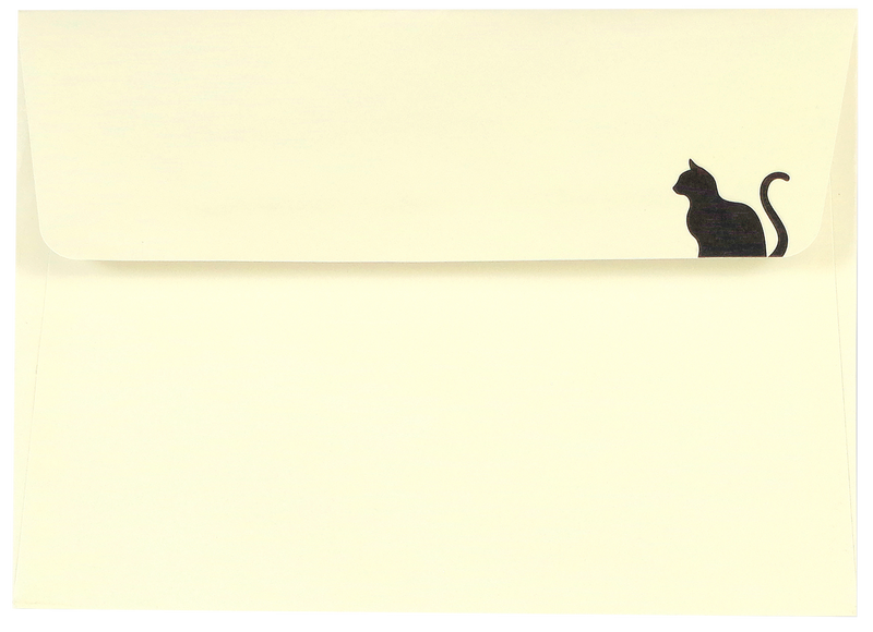 Black Cat Note Cards
