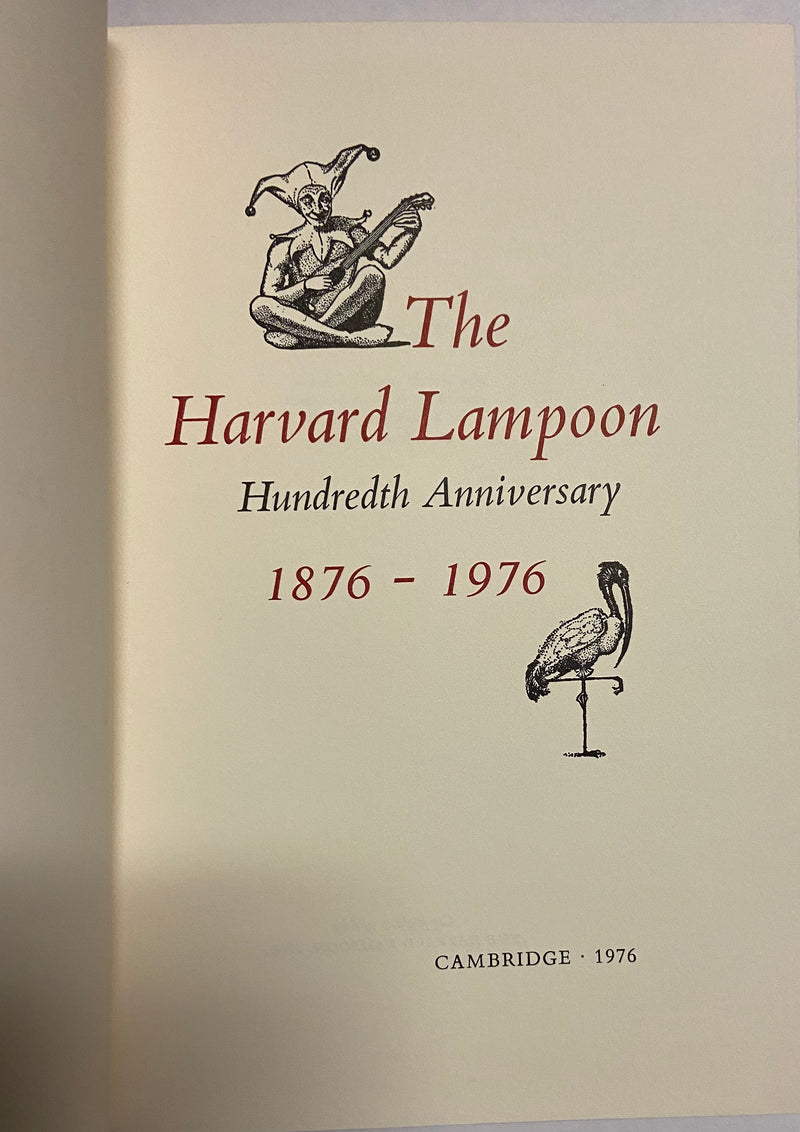 Harvard Lampoon: Hundredth Anniversary 1876-1976