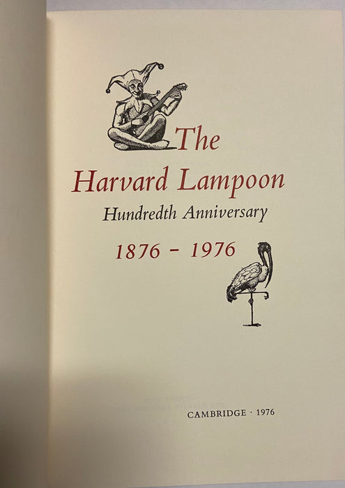 Harvard Lampoon: Hundredth Anniversary 1876-1976