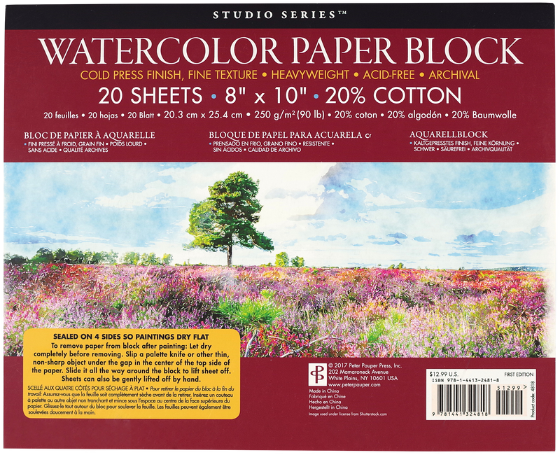 Studio Series Watercolor Block