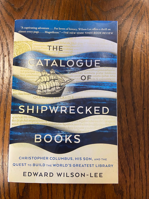Catalogue of Shipwrecked Books, The